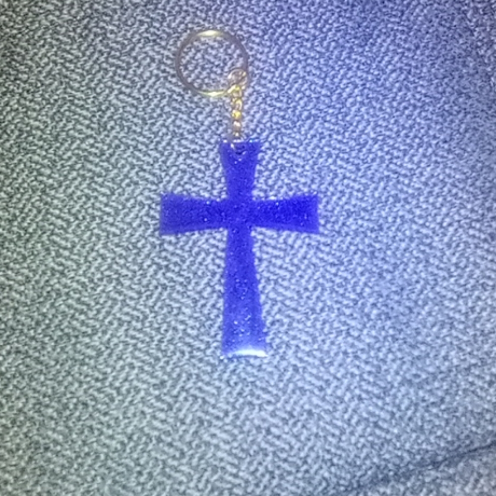 Blessed Cross Keychain - Picture 2 of 4